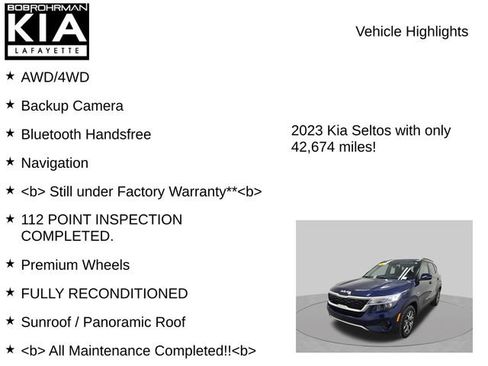 Used 2023 Kia Seltos EX AWD/4WD image 7