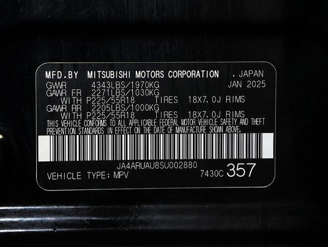 Used 2025 Mitsubishi Outlander Sport ES AWD/4WD image 35