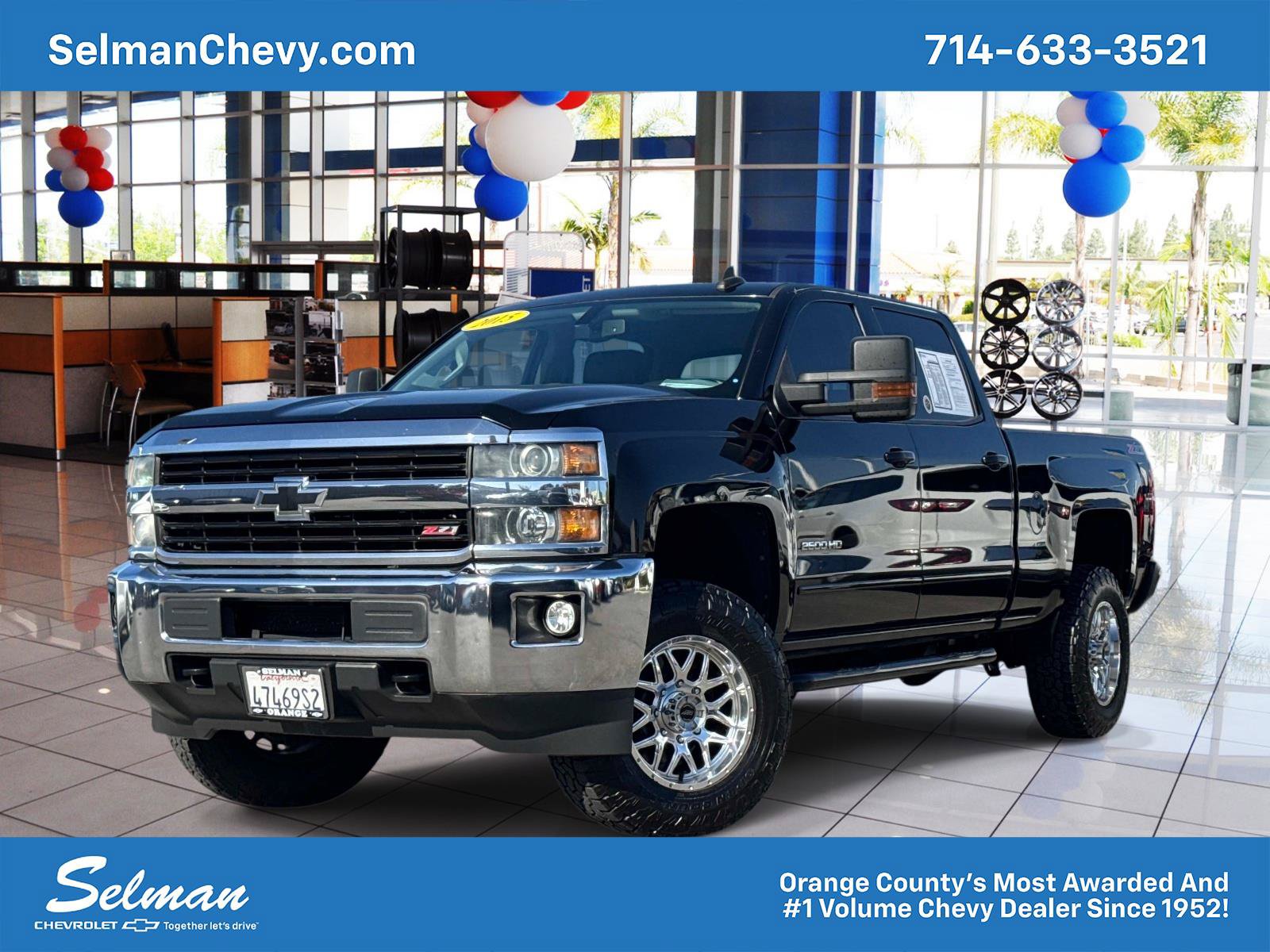 Used 2015 Chevrolet Silverado 2500 LT w/ LT Convenience Package AWD/4WD image 1