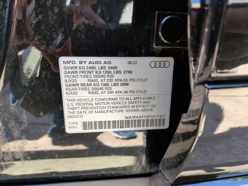 Certified 2023 Audi Q5 2.0T Prestige w/ Prestige Package AWD/4WD image 36