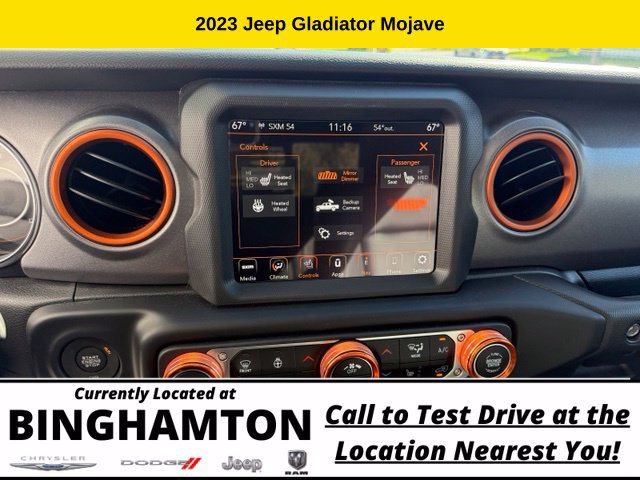 Used 2023 Jeep Gladiator Mojave w/ Cold Weather Group AWD/4WD image 21
