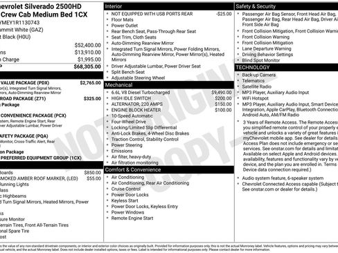 Used 2024 Chevrolet Silverado 2500 Custom w/ Custom Value Package AWD/4WD image 16
