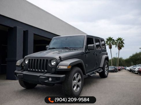 Used 2017 Jeep Wrangler Unlimited Sahara w/ Dual Top Group image 1