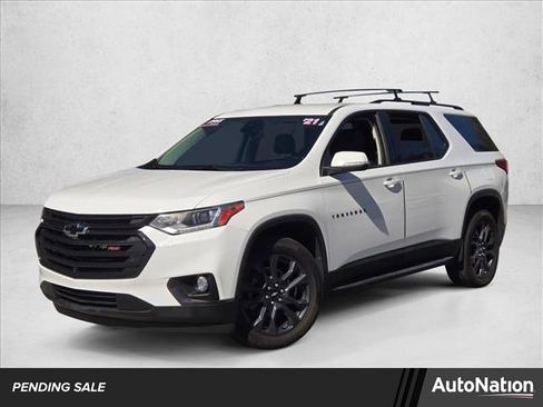 Used 2021 Chevrolet Traverse RS w/ LPO, 'HIT The Road' Package image 1