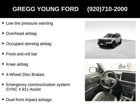 New 2025 Ford Bronco Sport Big Bend image 37