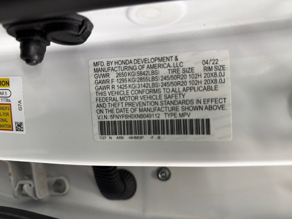 Used 2022 Honda Pilot Elite image 35