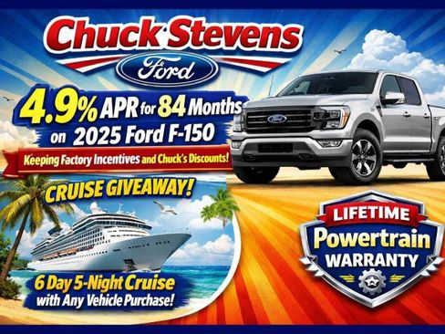 New 2025 Ford F150 Lariat w/ Equipment Group 501A Mid image 4