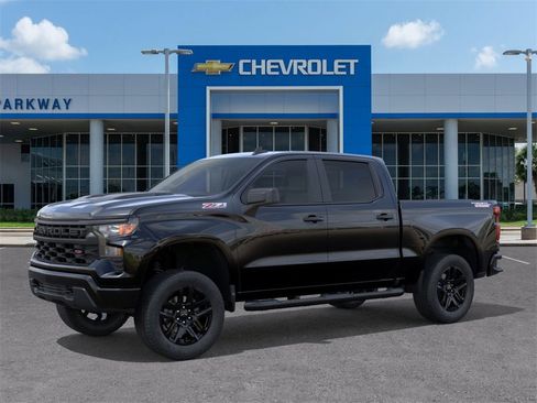 New 2026 Chevrolet Silverado 1500 Custom Trail Boss w/ Turbomax Blackout Package image 2