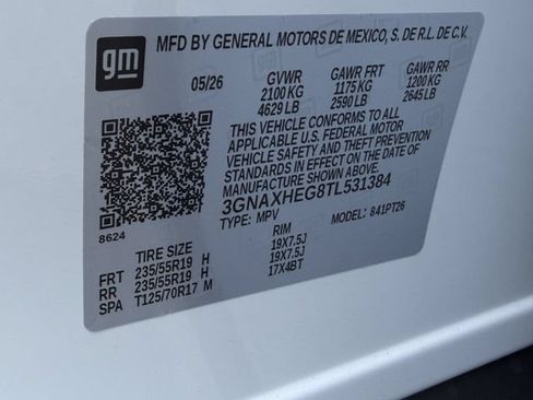New 2026 Chevrolet Equinox LT w/ LPO, Floor Liner Package FWD image 20