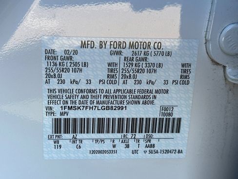 Used 2020 Ford Explorer Limited image 57