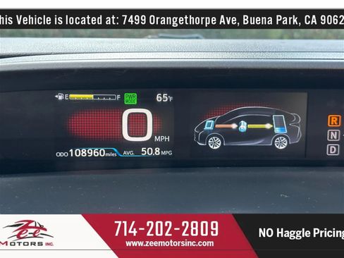 Used 2016 Toyota Prius Three image 25