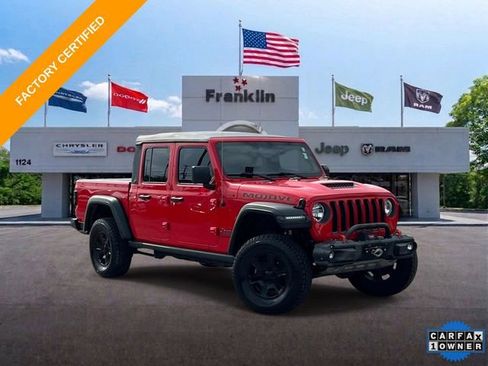 Certified 2022 Jeep Gladiator Mojave w/ Cold Weather Group AWD/4WD image 1