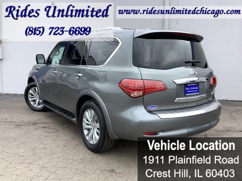 Used 2016 INFINITI QX80 4WD w/ Driver's Assistance Package image 4