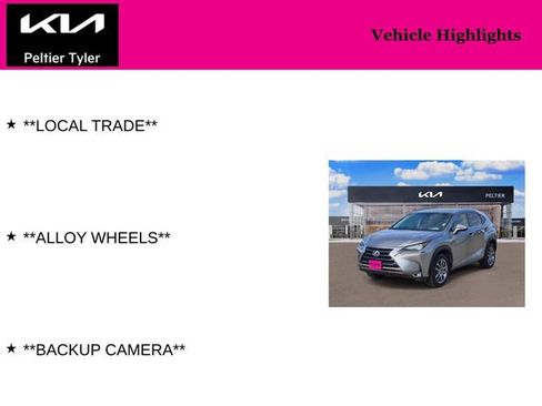 Used 2016 Lexus NX 200t AWD w/ Premium Package image 5