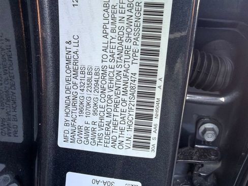 Used 2025 Honda Accord LX image 13