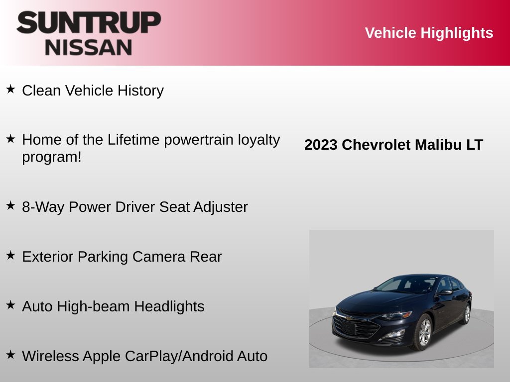 Used 2023 Chevrolet Malibu LT FWD image 8