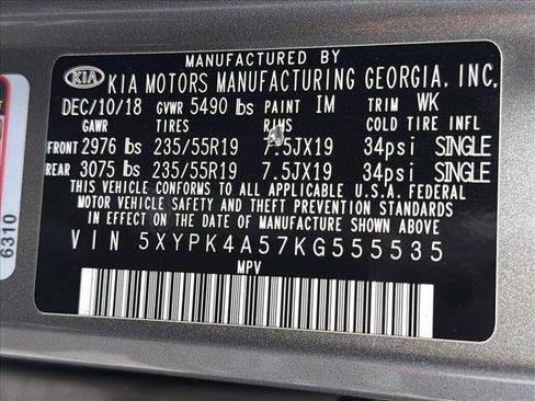 Used 2019 Kia Sorento SX image 29