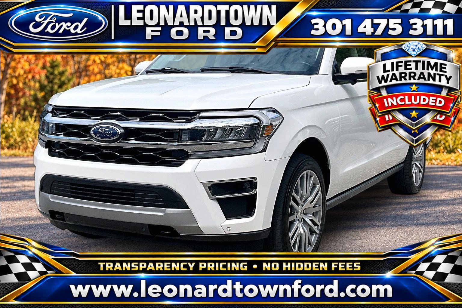 Certified 2023 Ford Expedition Max Limited AWD/4WD image 1
