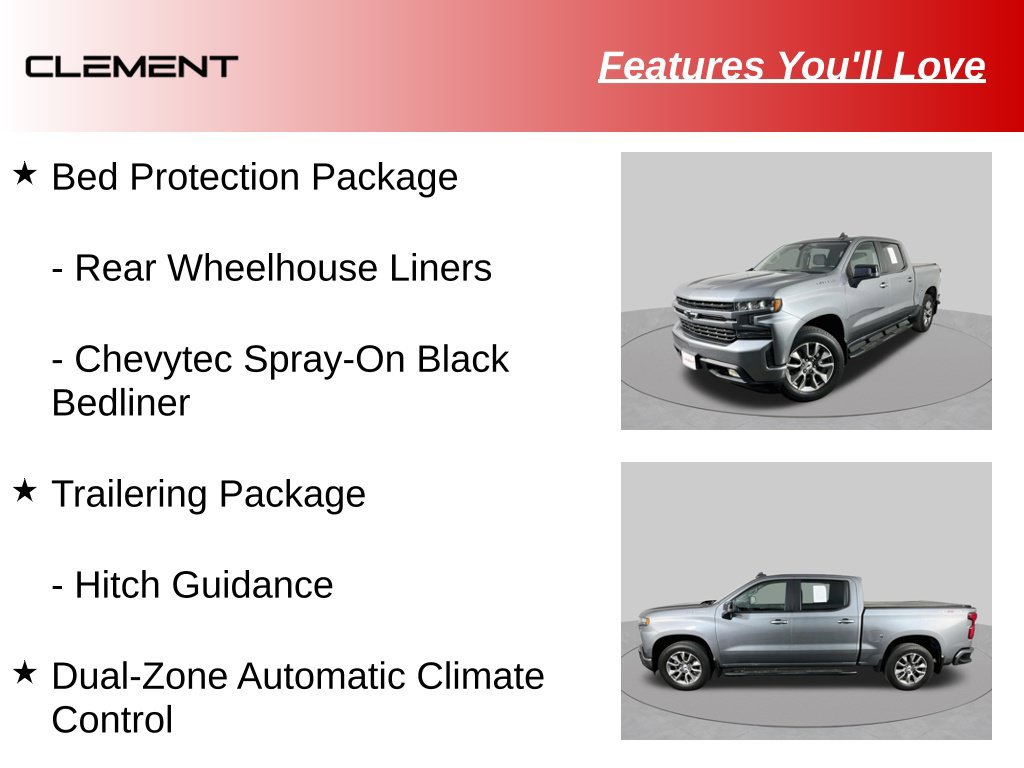 Used 2021 Chevrolet Silverado 1500 RST w/ Bed Protection Package AWD/4WD image 28