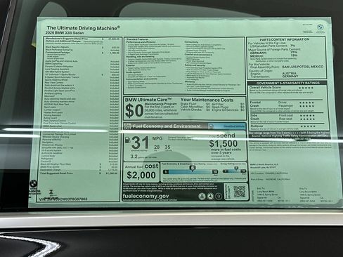 New 2026 BMW 330i Sedan w/ Convenience Package image 29