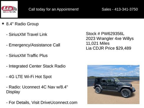 Used 2023 Jeep Wrangler Unlimited w/ Sun & Screen Package AWD/4WD image 26