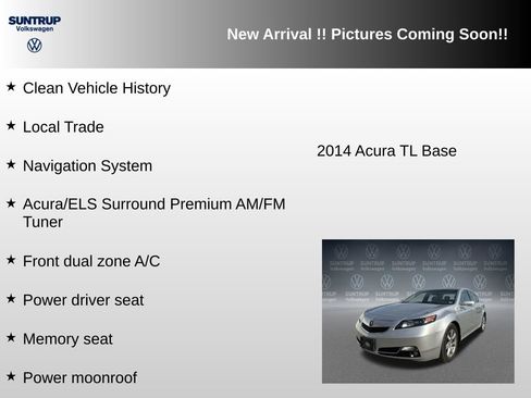 Used 2014 Acura TL w/ Technology Package image 5