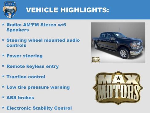 Used 2023 Ford F150 XLT w/ Equipment Group 301A Mid AWD/4WD image 6