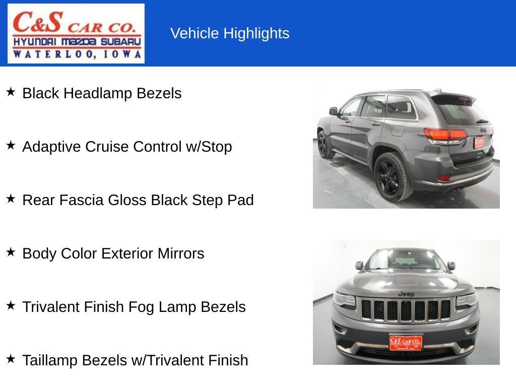Used 2016 Jeep Grand Cherokee High Altitude AWD/4WD image 13