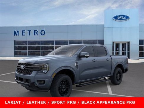 New 2025 Ford Ranger Lariat w/ Black Appearance Package image 2