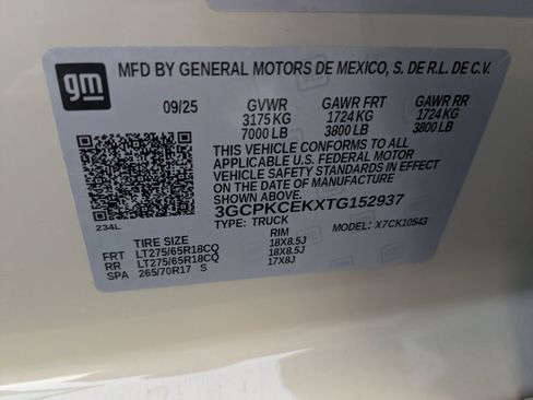 New 2026 Chevrolet Silverado 1500 Custom Trail Boss w/ LPO, Dark Essentials Package image 20