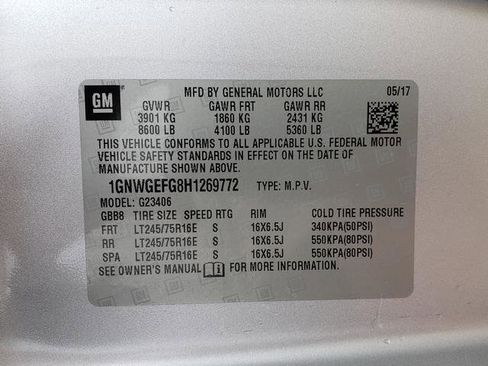 Used 2017 Chevrolet Express 2500 LS image 25