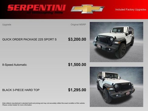 Used 2020 Jeep Wrangler Sport AWD/4WD image 4