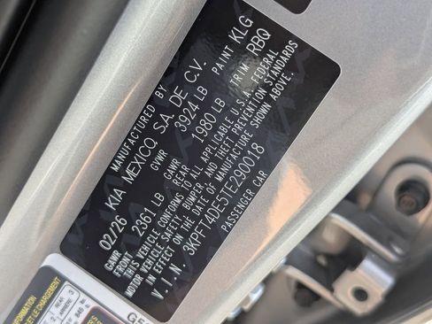 New 2026 Kia K4 LXS image 33