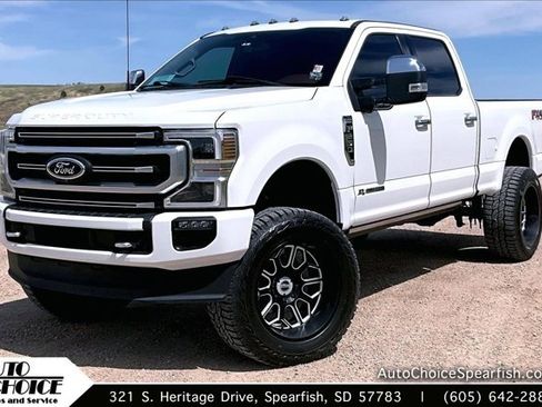 Used 2021 Ford F250 Platinum AWD/4WD image 1