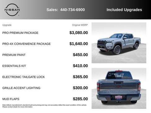 New 2026 Nissan Frontier PRO-4X w/ Pro Premium Package AWD/4WD image 7