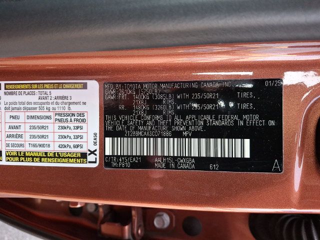 Used 2025 Lexus RX 350h w/ Accessory Package AWD/4WD image 28