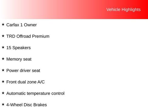 Certified 2025 Toyota 4Runner TRD Off-Road Premium AWD/4WD image 9
