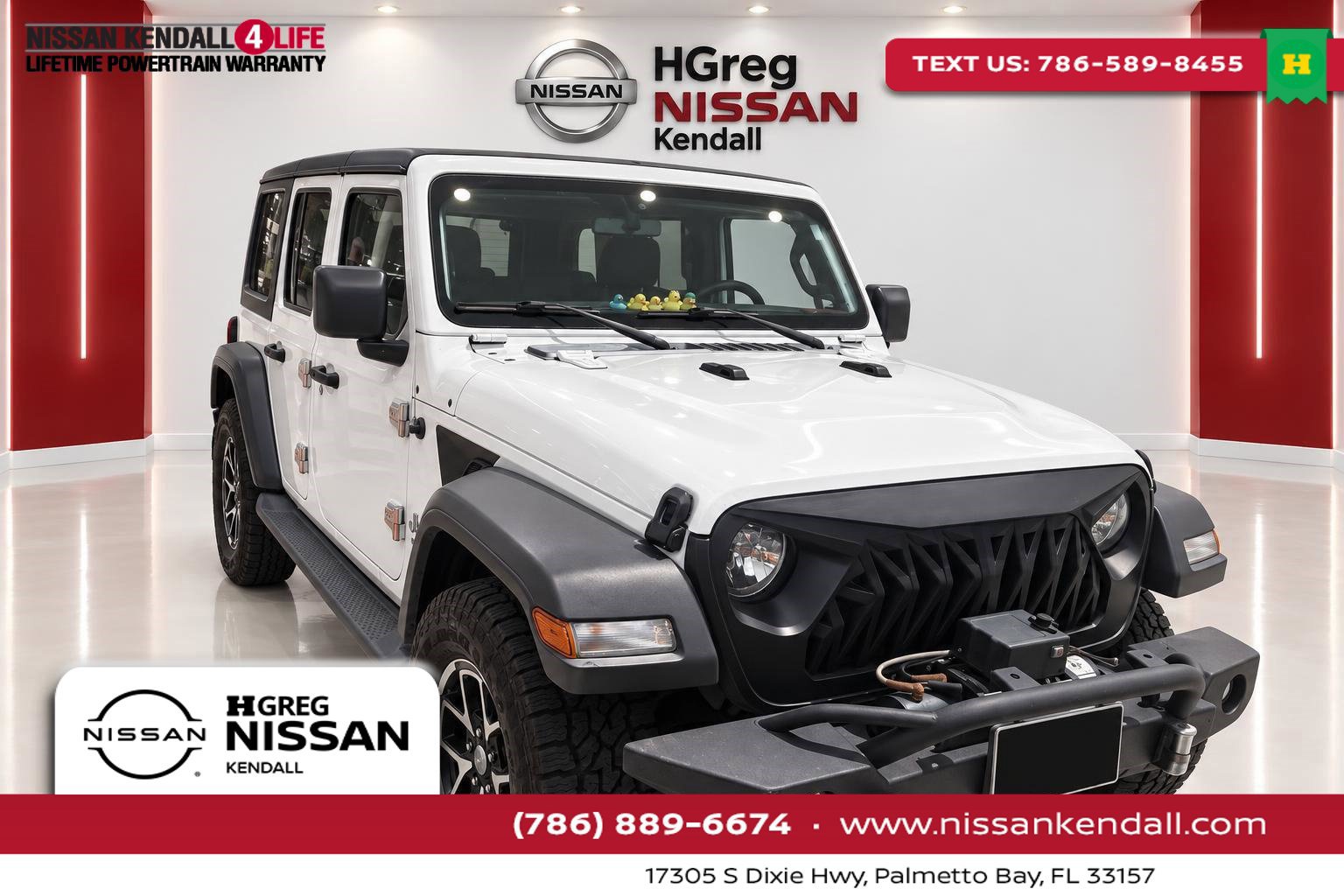 Used 2019 Jeep Wrangler Unlimited Sport S AWD/4WD image 1