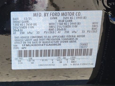 New 2026 Ford Explorer Active w/ Active Comfort Package image 13