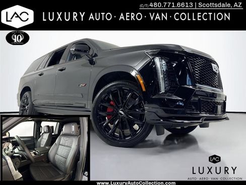Used 2025 Cadillac Escalade ESV V w/ LPO, ONYX Package image 1