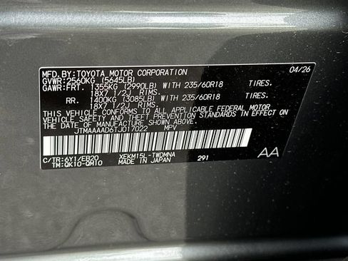 New 2026 Toyota C-HR AWD/4WD image 29