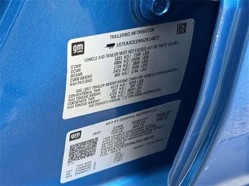 Used 2022 GMC Sierra 1500 Elevation w/ LPO, Elevation Black Package image 30