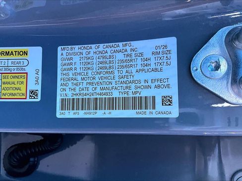 New 2026 Honda CR-V LX image 18