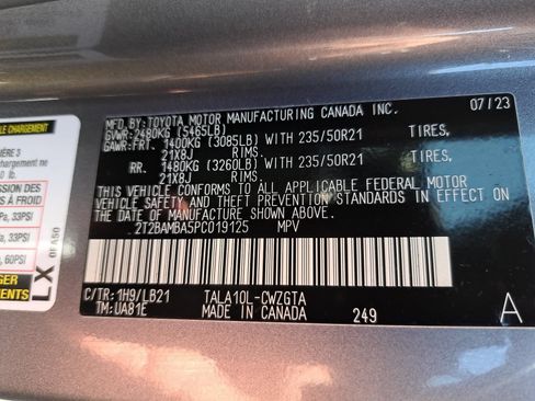 Used 2023 Lexus RX 350 Premium Plus w/ Cold Area Package FWD image 39