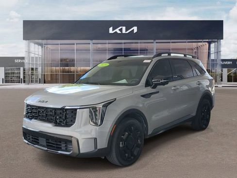 Certified 2025 Kia Sorento SX Prestige w/ Olive Brown Leather Package image 3