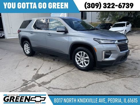 Used 2023 Chevrolet Traverse LS w/ Safety Package FWD image 1
