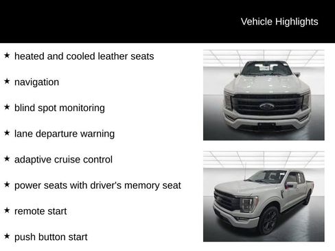 Used 2023 Ford F150 Lariat w/ Equipment Group 502A High image 10