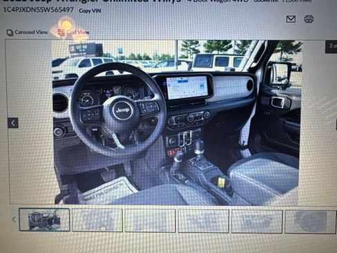 Used 2025 Jeep Wrangler Unlimited Sport AWD/4WD image 3