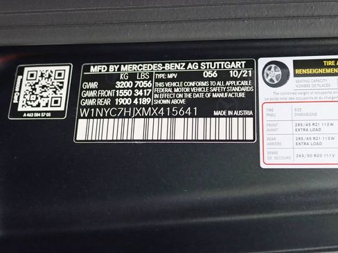 Used 2021 Mercedes-Benz G 63 AMG 4MATIC image 46