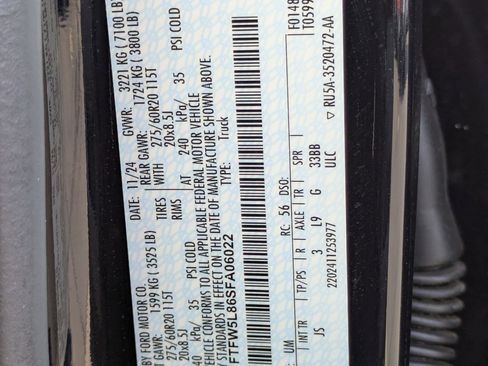 Used 2025 Ford F150 Lariat w/ Equipment Group 501A Mid image 34